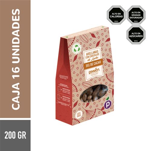 Pack Avellanas Chocolate Leche 200GR Compostable
