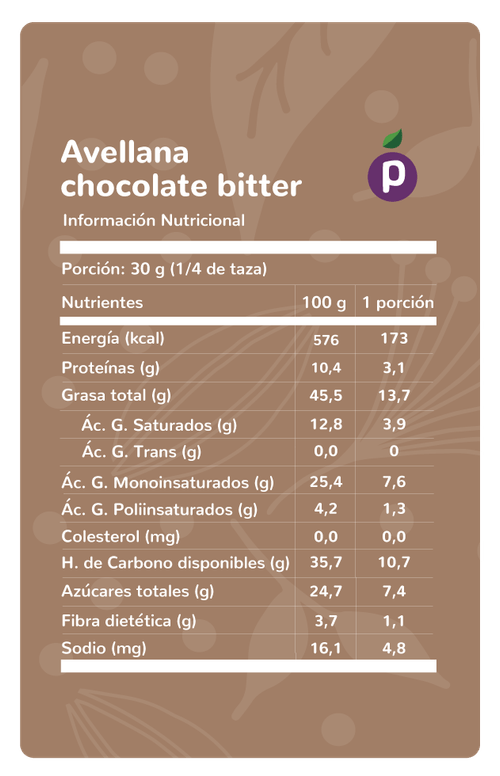 Avellanas Chocolate Bitter 5KG